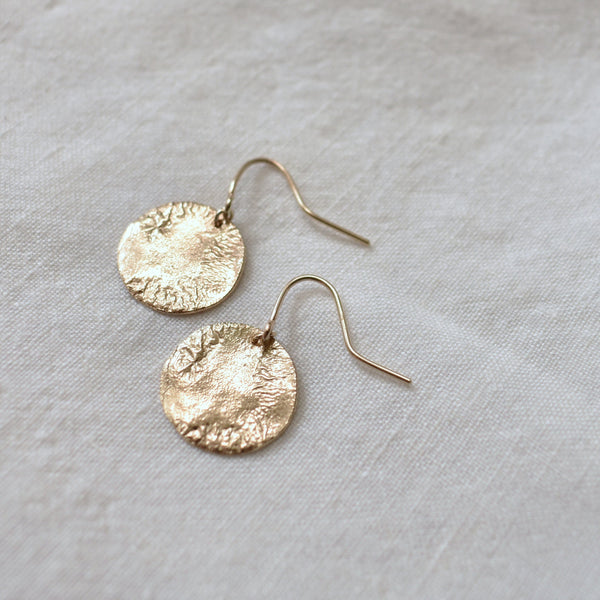 Sati Eclipse Earrings | Solid 9k Gold