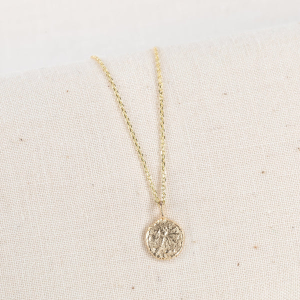 Sati Mini Eclipse Necklace | Solid 9k Gold