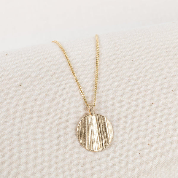 Sati Rays of Light Necklace | Solid 9k Gold