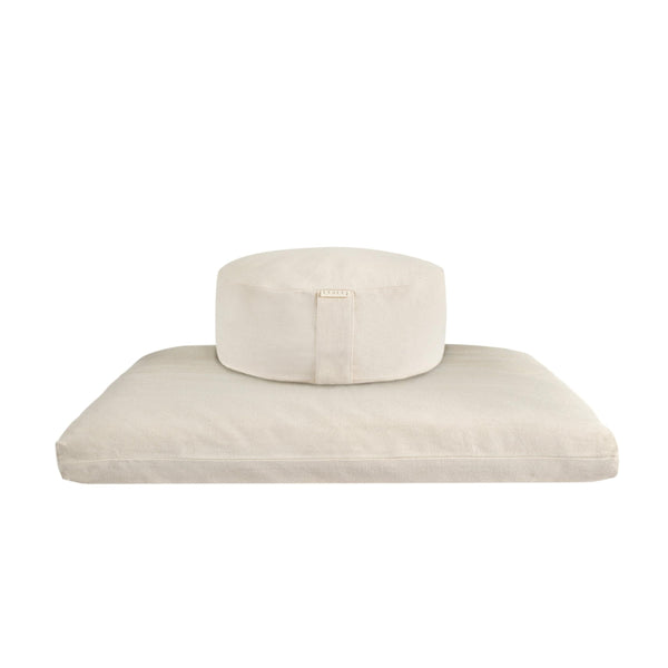 Sati Zafu Meditation Cushion Set | Natural