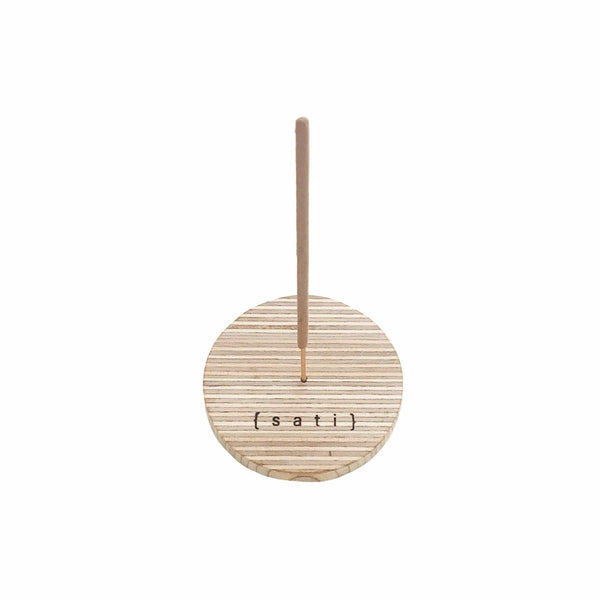 Sati Wooden Incense Holder