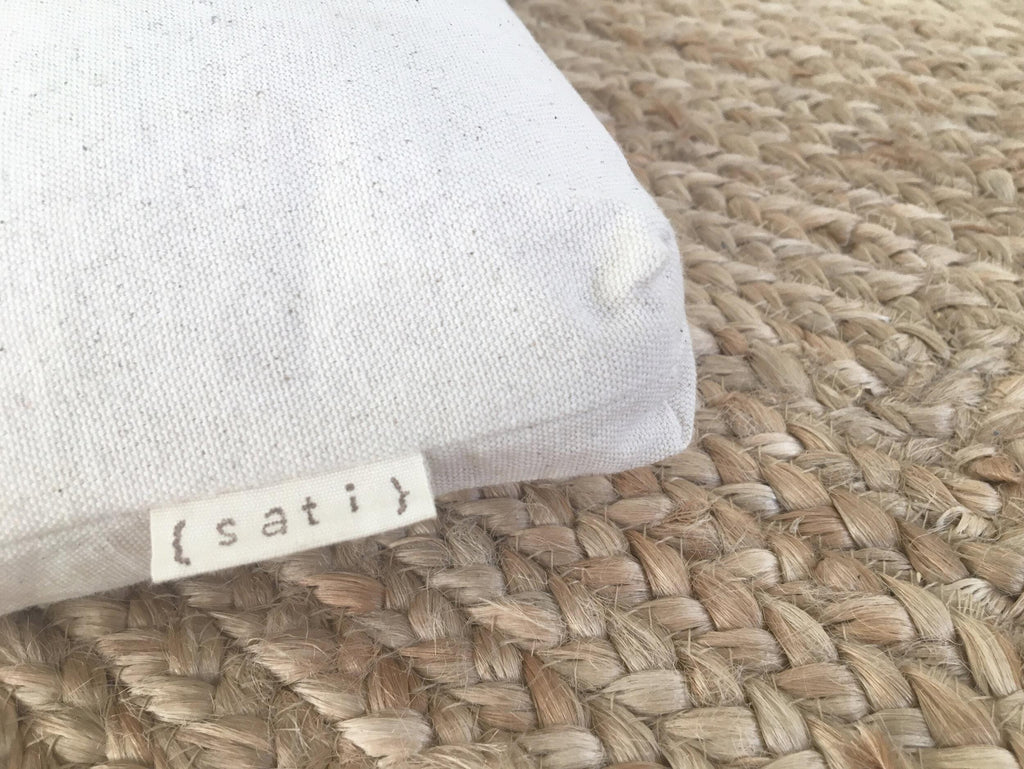 Sati Meditation Floor Cushion | Natural