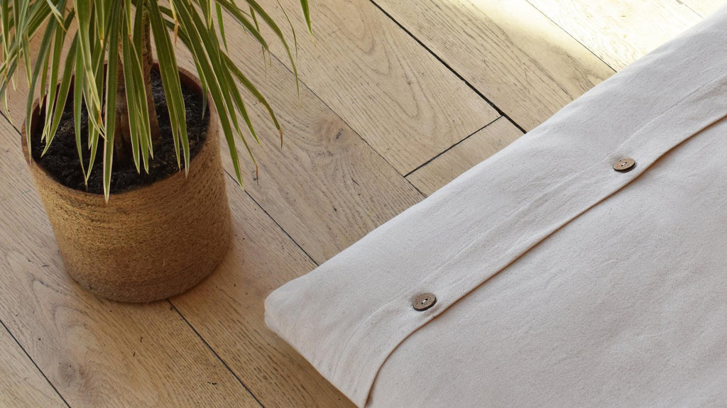 Sati Meditation Floor Cushion | Natural