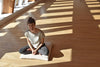 Sati Meditation Floor Cushion | Natural
